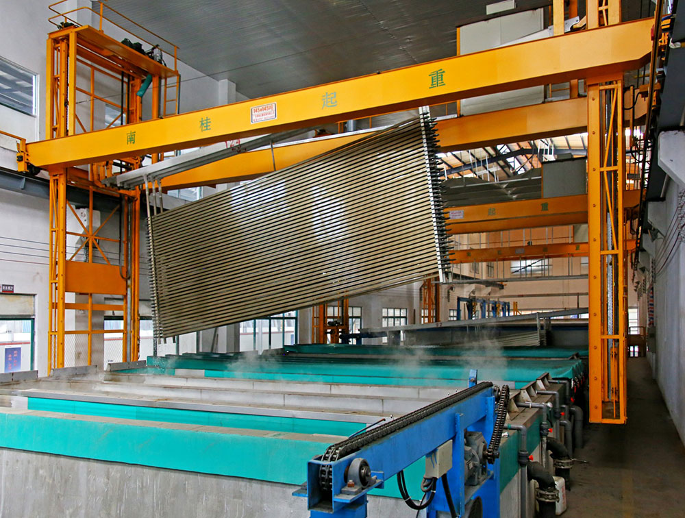 氧化，電泳車間